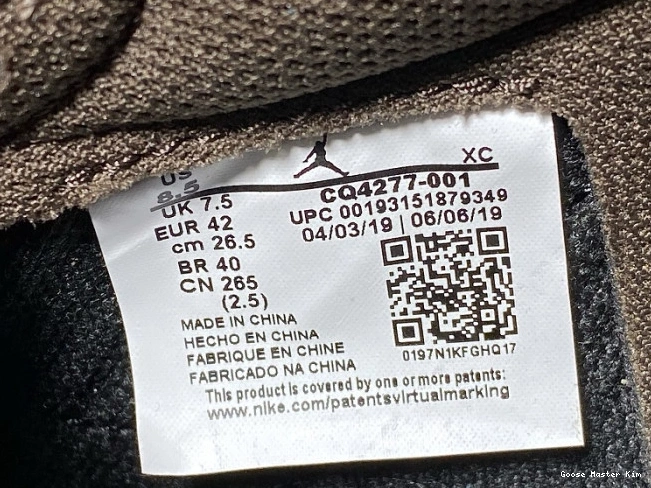 Mocha x SP Travis Dark Scott CQ4277-001 OG 1 Low Air Jordan 0729